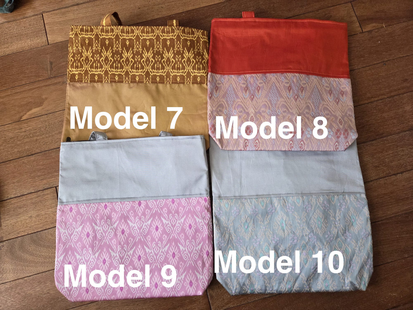 Tote Bag Soie Khmer