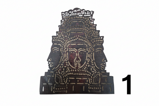 Illustration traditionnelle en cuir "roub sbek" - Bayon