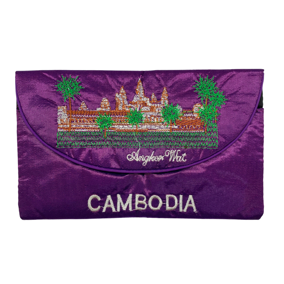 Pochette souvenir du Cambodge "Angkor Wat Cambodia"
