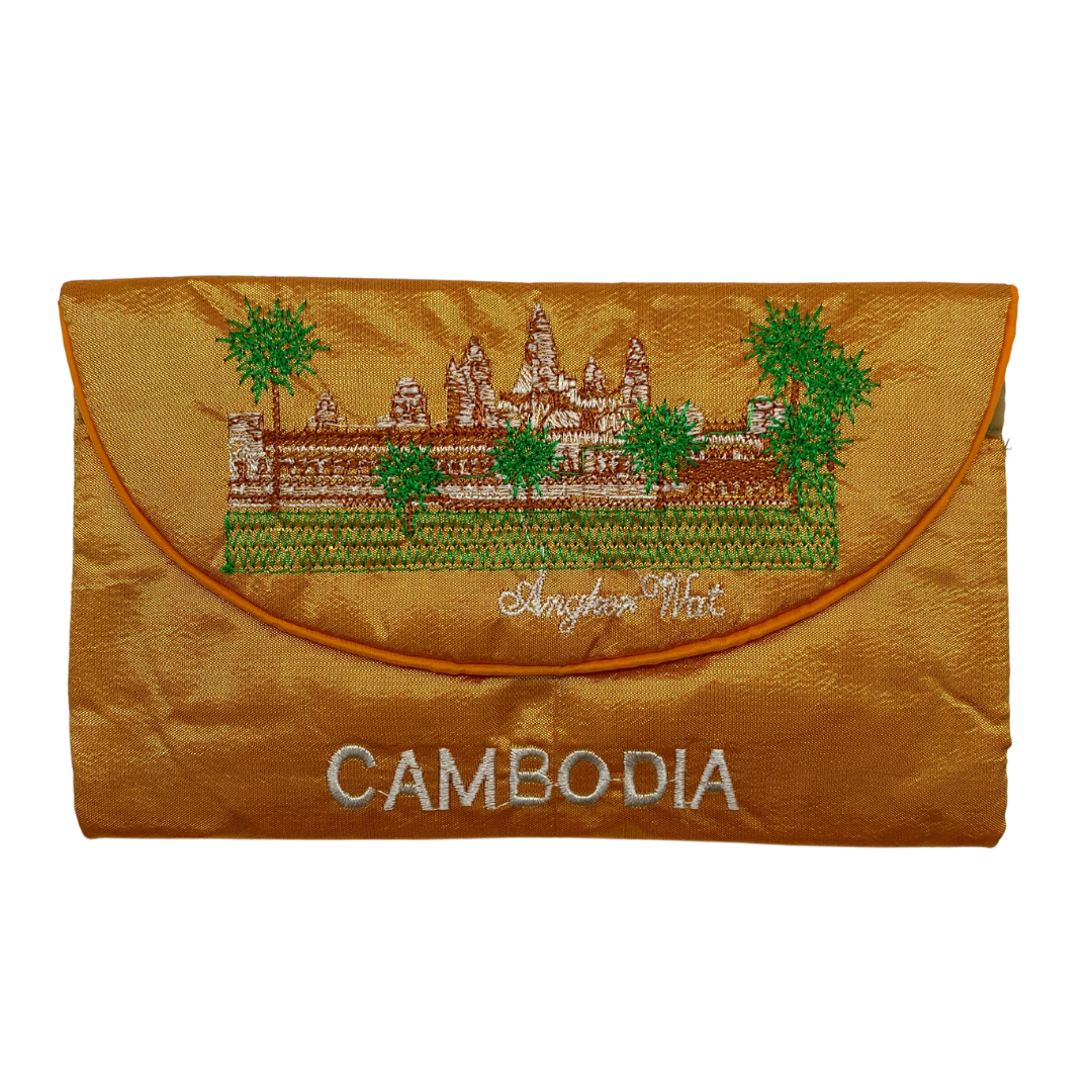 Pochette souvenir du Cambodge "Angkor Wat Cambodia"