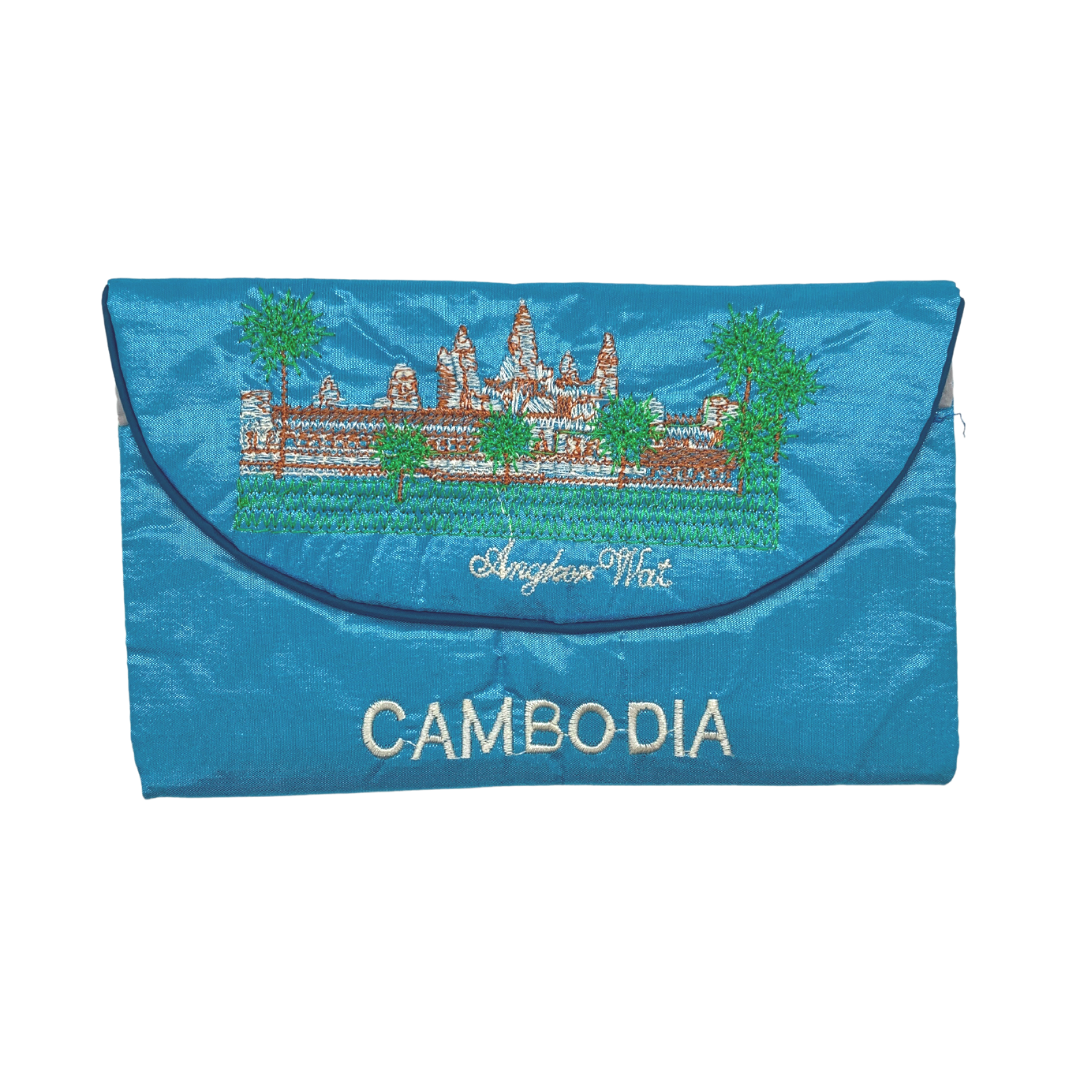 Pochette souvenir du Cambodge "Angkor Wat Cambodia"