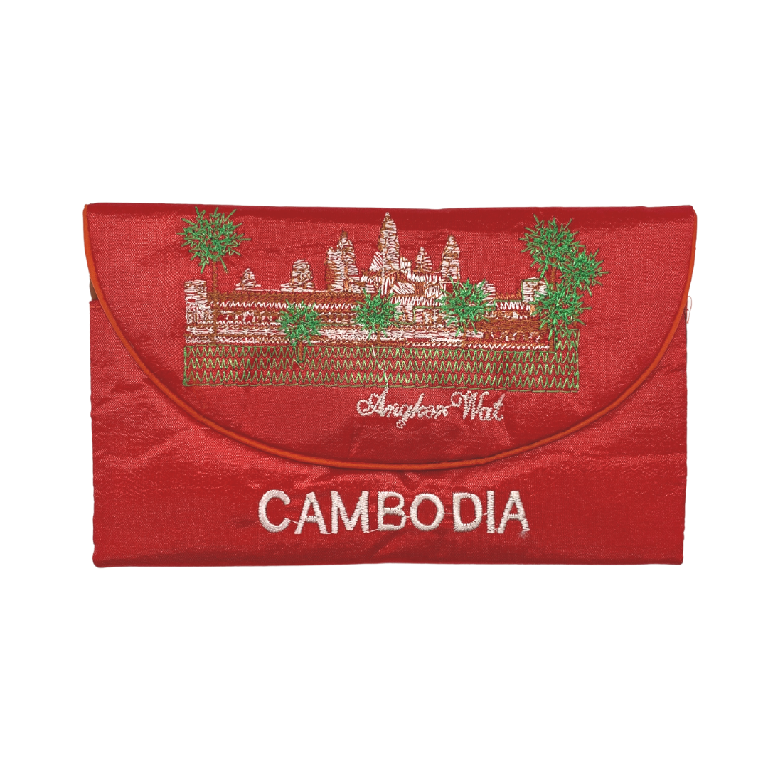 Pochette souvenir du Cambodge "Angkor Wat Cambodia"