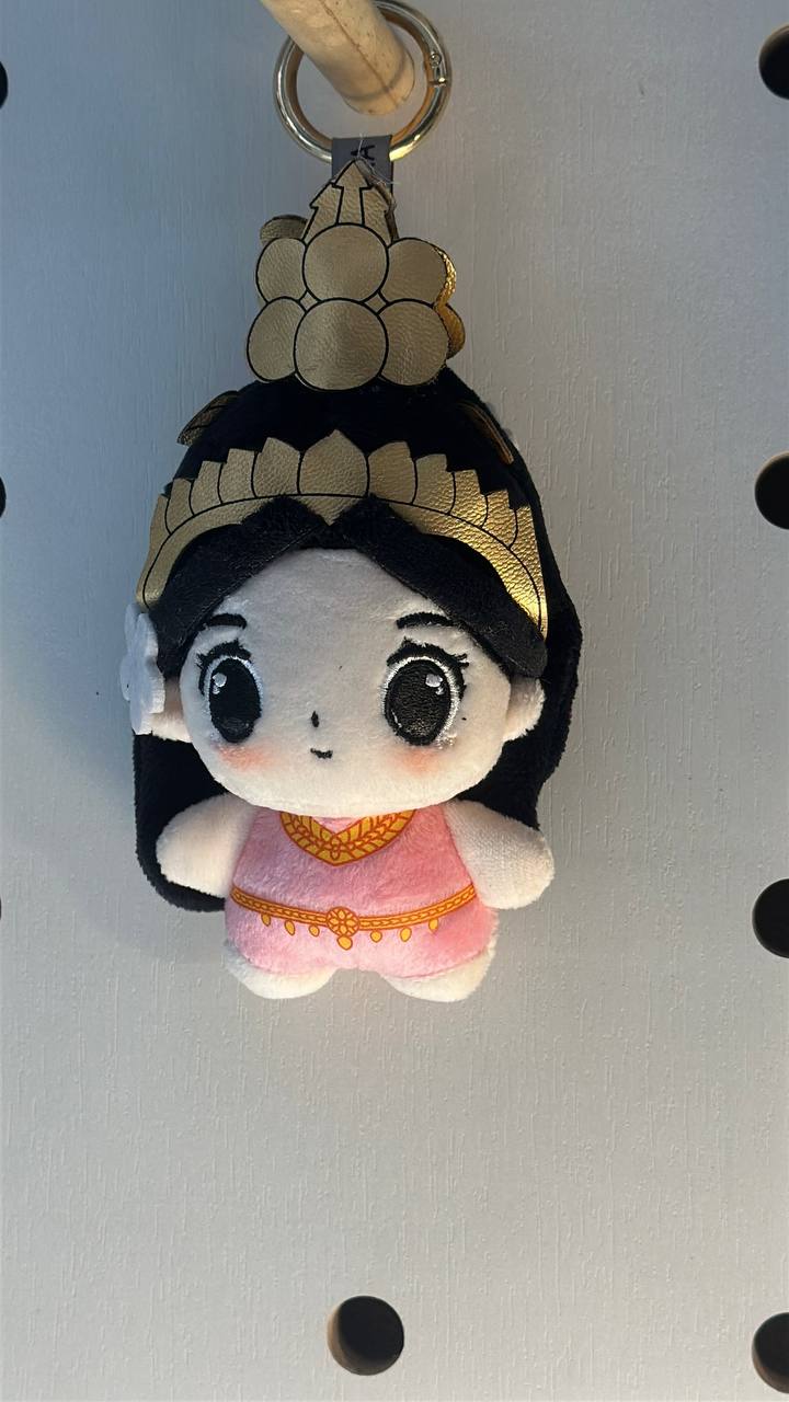 Petite poupée en peluche Apsara Kesor (avec porte-clés) by Little Apsara
