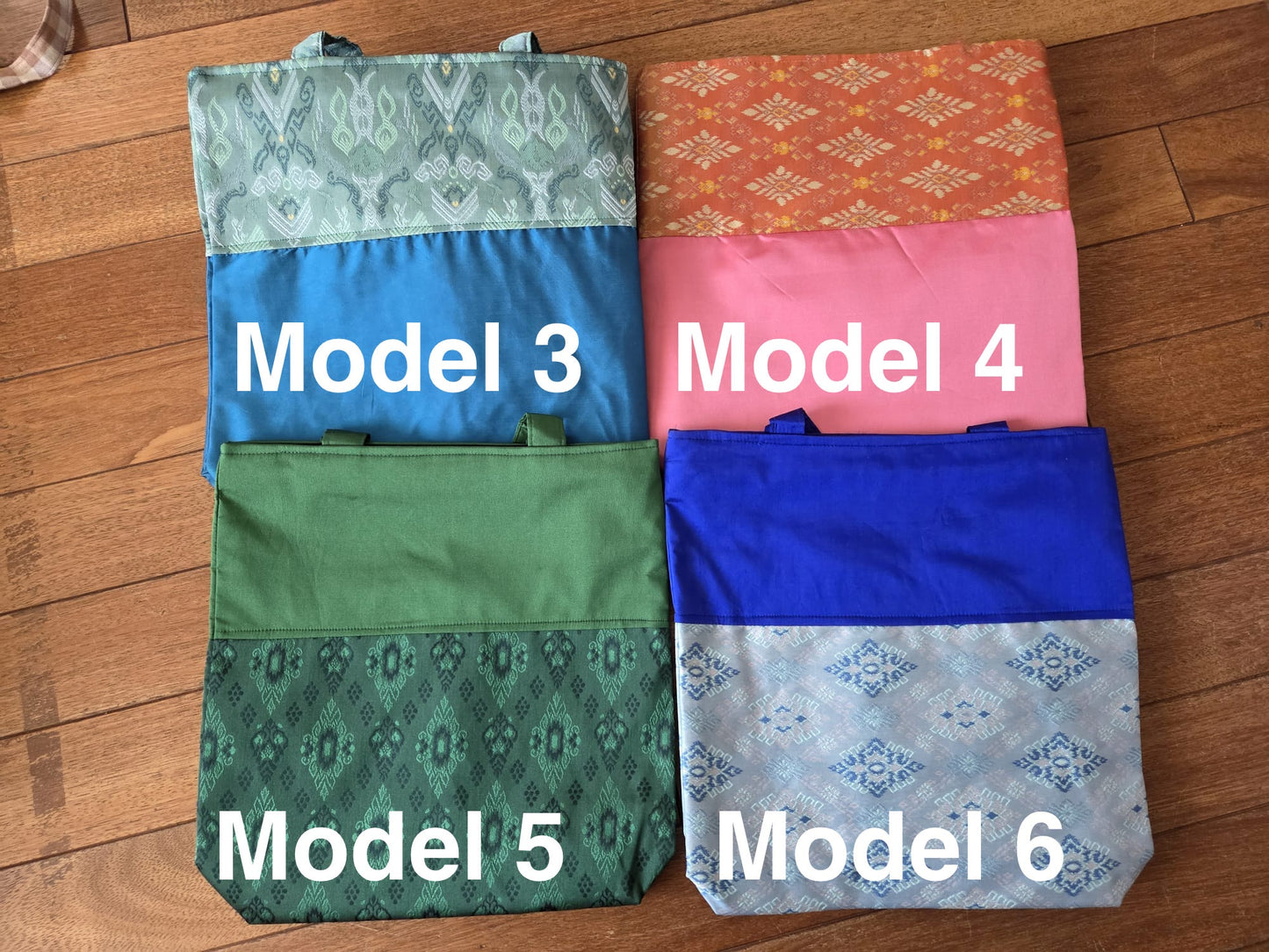 Tote Bag Soie Khmer